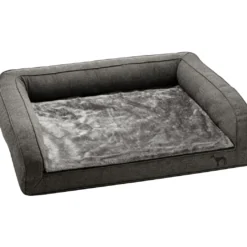 Hunter ortopædisk hundesofa Livingston Large 100 x 80 cm Antracit