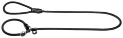 Hunter Retriever hundesnor Freestyle i sort 10 mm 120 cm