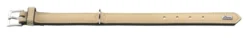 Hunter Softie hundehalsbånd beige 45 cm - 32-40 cm indstilling