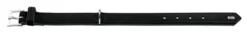Hunter Softie hundehalsbånd 50 cm sort - 36-44 cm indstilling