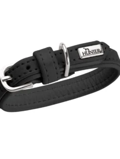 Hunter Soho Mini Hundehalsbånd Sort 17-20 cm
