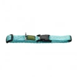 Hunter Tripoli Vario Basic Hundehalsbånd M Lyseblå 30-45 cm - Let og justerbart hundehalsbånd