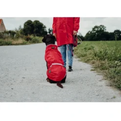 Hunter Uppsala Regnfrakke Rød 50 cm