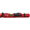 Hunter Vario Basic Halsbånd Rød S 22-35 cm - Ekstra bredt og komfortabelt halsbånd