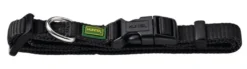 Hunter Vario Plus Halsbånd Sort M 35-53 cm - Komfortabelt og justerbart hundehalsbånd