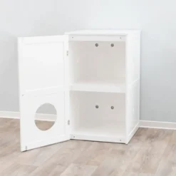 Hus til kattetoilet 2 etager