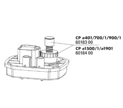 JBL CP e start button + union nut