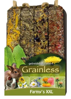 JR Farmys Grainless Gnaverstænger XXL - Blomster 4 pak