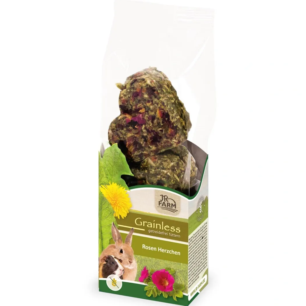 JR Grainless Rosenhjerter 6 stk