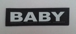 Julius K9 hundeskilt BABY stor