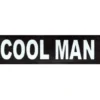 Julius K9 hundeskilt COOL MAN stor