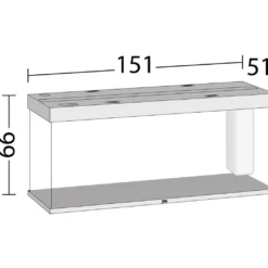 Juwel Akvarium Led Rio 450 Eg 151x51x66 cm 450 L