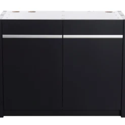 Kabinet 360 L 130x50x79 cm til MOVE i Sort