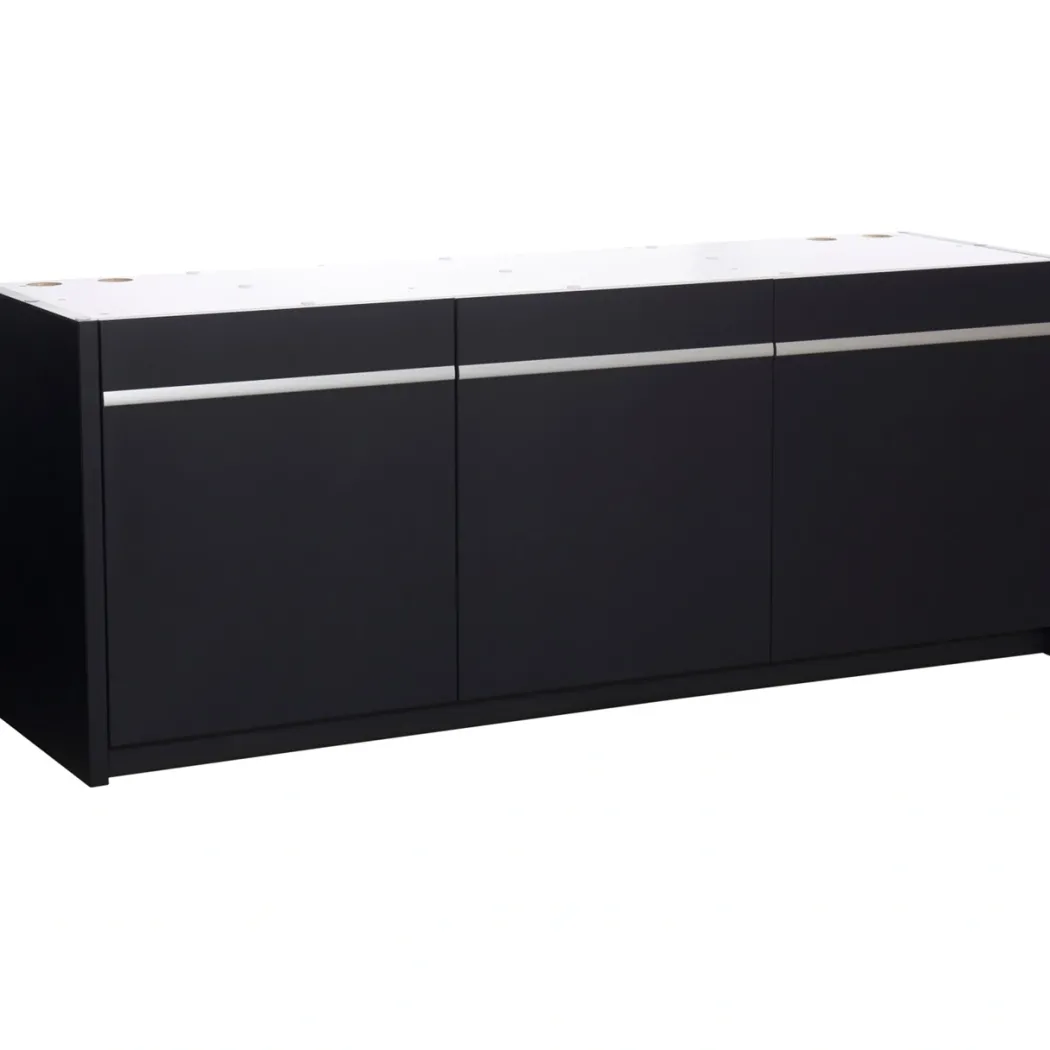 Kabinet 720 L 200x60x79 cm til MOVE i Sort