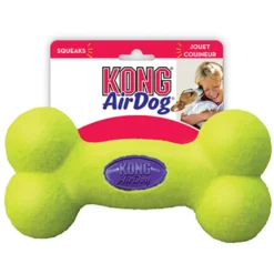 KONG AirDog Bone Large - kombineret bold og pivelyd