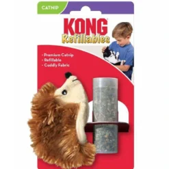 Kong Kattelegetøj Refillable Hedgehog 6,5x10x2,5 cm