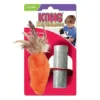 Kong Kattelegetøj Refillable Catnip Feather Top Carrot