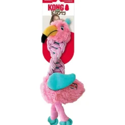 KONG Knots Twist Mix M/L - farverigt hundelegetøj med reb