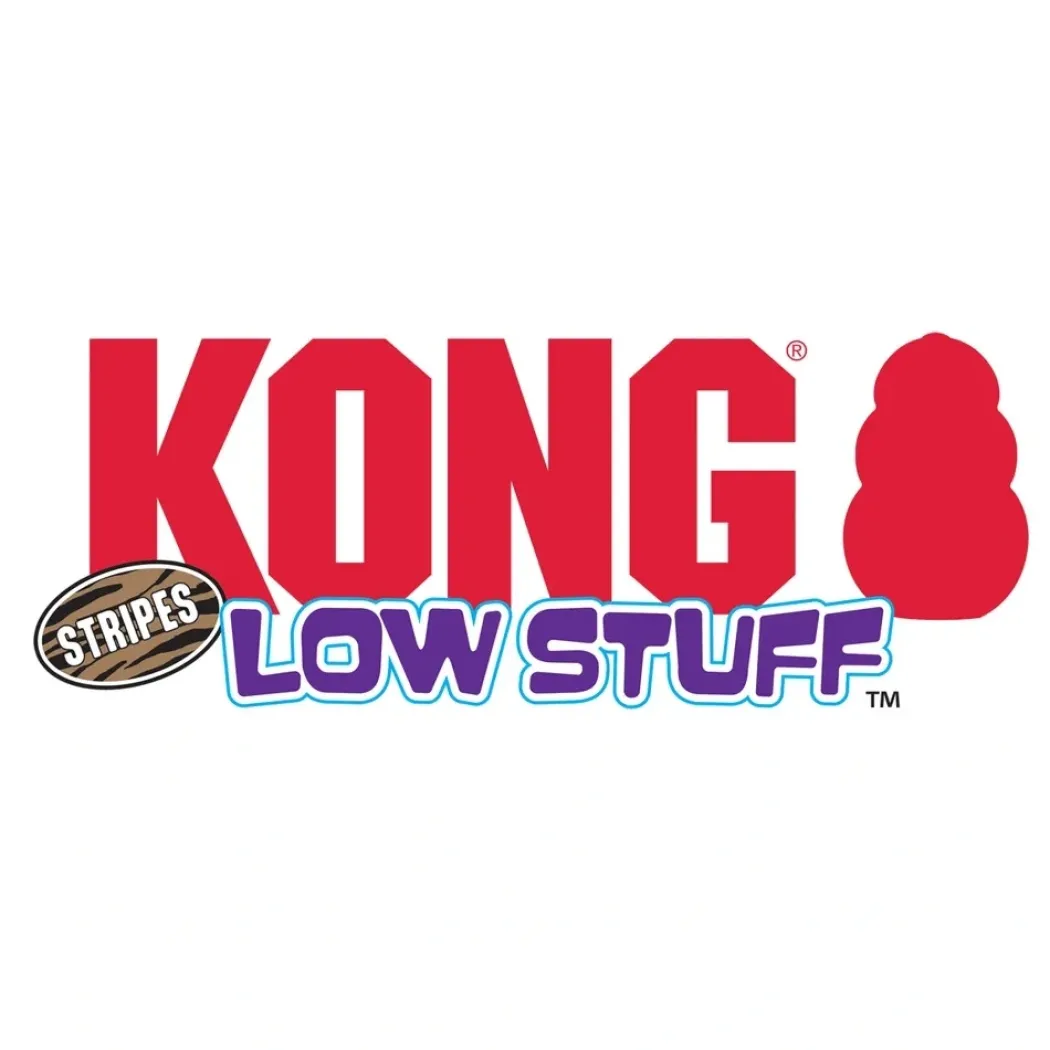Kong Low Stuff Stripes Donkey 25x27x8,5 cm - æsel bamse til hunde