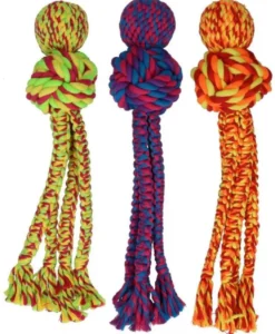 KONG Wubba Weaves S 26 cm Mix - hundelegetøj