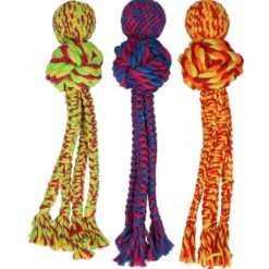 KONG Wubba Weaves XL 44 cm Mix - hundelegetøj