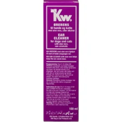 KW Ørerens til hunde og katte med Aloe Vera (klorhexadin) 100 ml