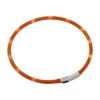 LED Visio Light Halsbånd Orange 20-70 cm - Opladeligt og tilpasset synlighed