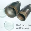 Leje af Hulboringsbor samt messing adaptor