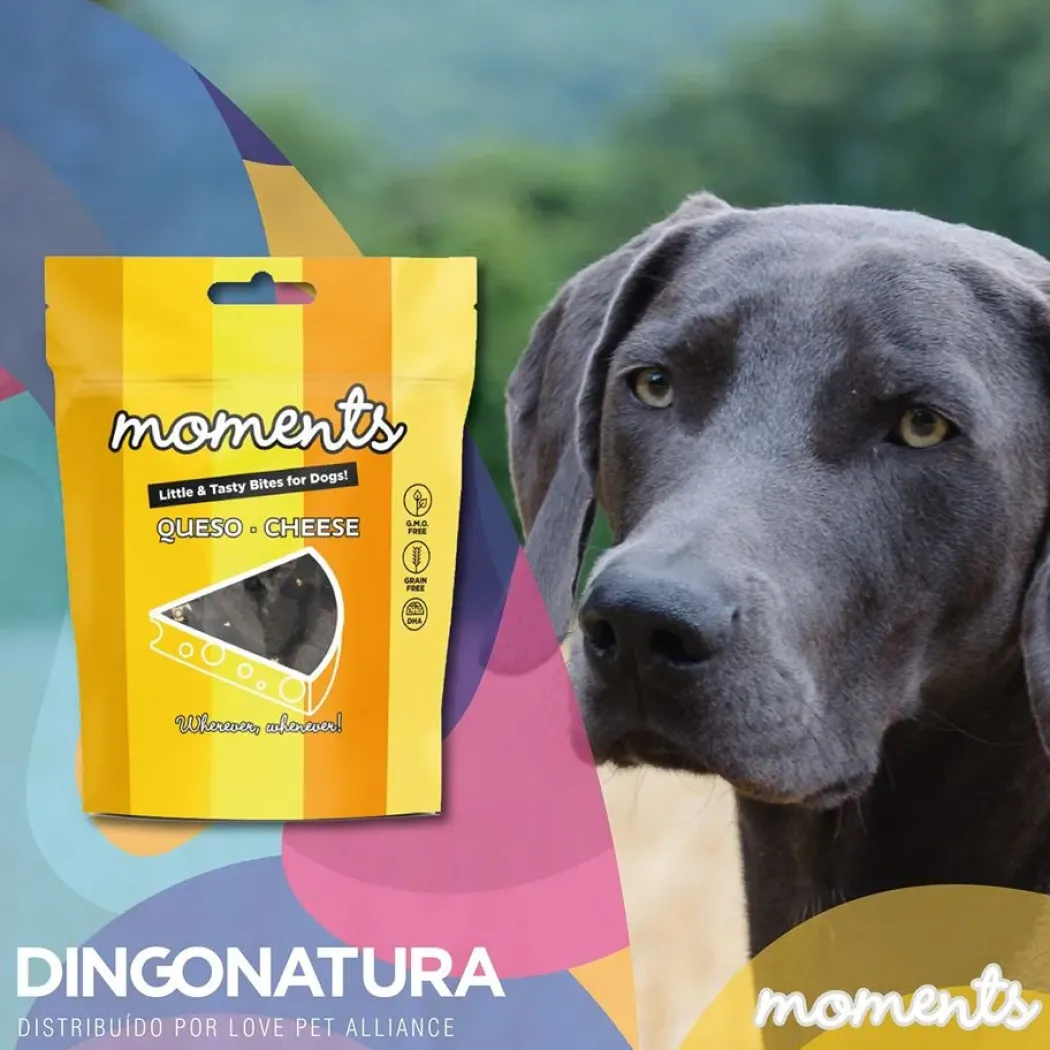 Moments hundesnack Kylling og Ost 60 g - naturlige hundegodbidder