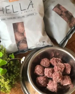 MUSH HELLÄ Kylling 1 kg - Naturligt råfoder til hunde