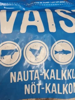 MUSH Vaisto Blå Okse Kalkun Laks - 3 kg råfoder til hund