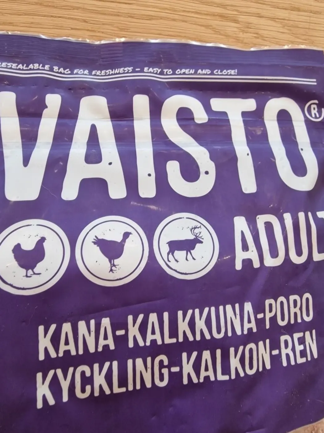MUSH Vaisto Lilla Kylling Kalkun Rensdyr 800 g - Naturligt hundefoder