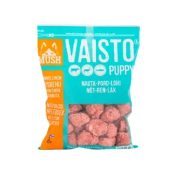 MUSH Vaisto Puppy isblå okse rensdyr laks 800 g til hvalpe