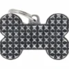 My Family Bronx Studs Ben stor hundetegn grå sort