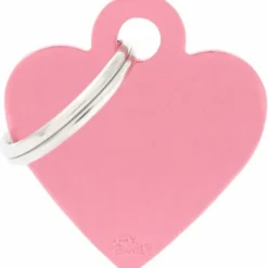 My Family Hundetegn Basic Hjerte pink lille