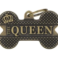 My Family Hundetegn Ben Bronx The Queen XL Guld