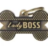My Family Hundetegn Ben XL Lady Boss Guld