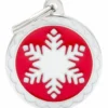 My Family Hundetegn Charm Cirkel Med Snefnug