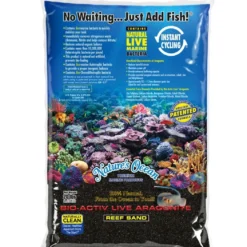 Natures Ocean Live Hawaii Black Beach Sand 4,54 kg 0,5-1,7 mm