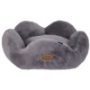 Nordic Paws Flora plys hundeseng Small 57 x 57 cm Grå
