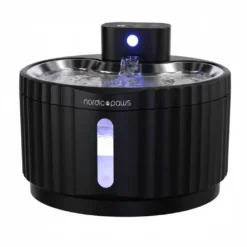 Nordic Paws Glacia trådløs vandfontæne sort 2,8 L