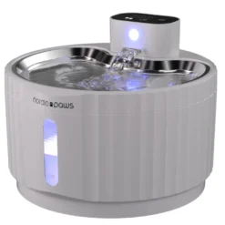 Nordic Paws Glacia trådløs vandfontæne hvid 2,8 L