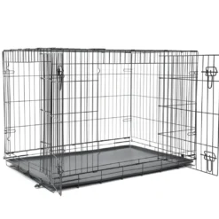 Nordic Paws Hundebur i metal Sort XL