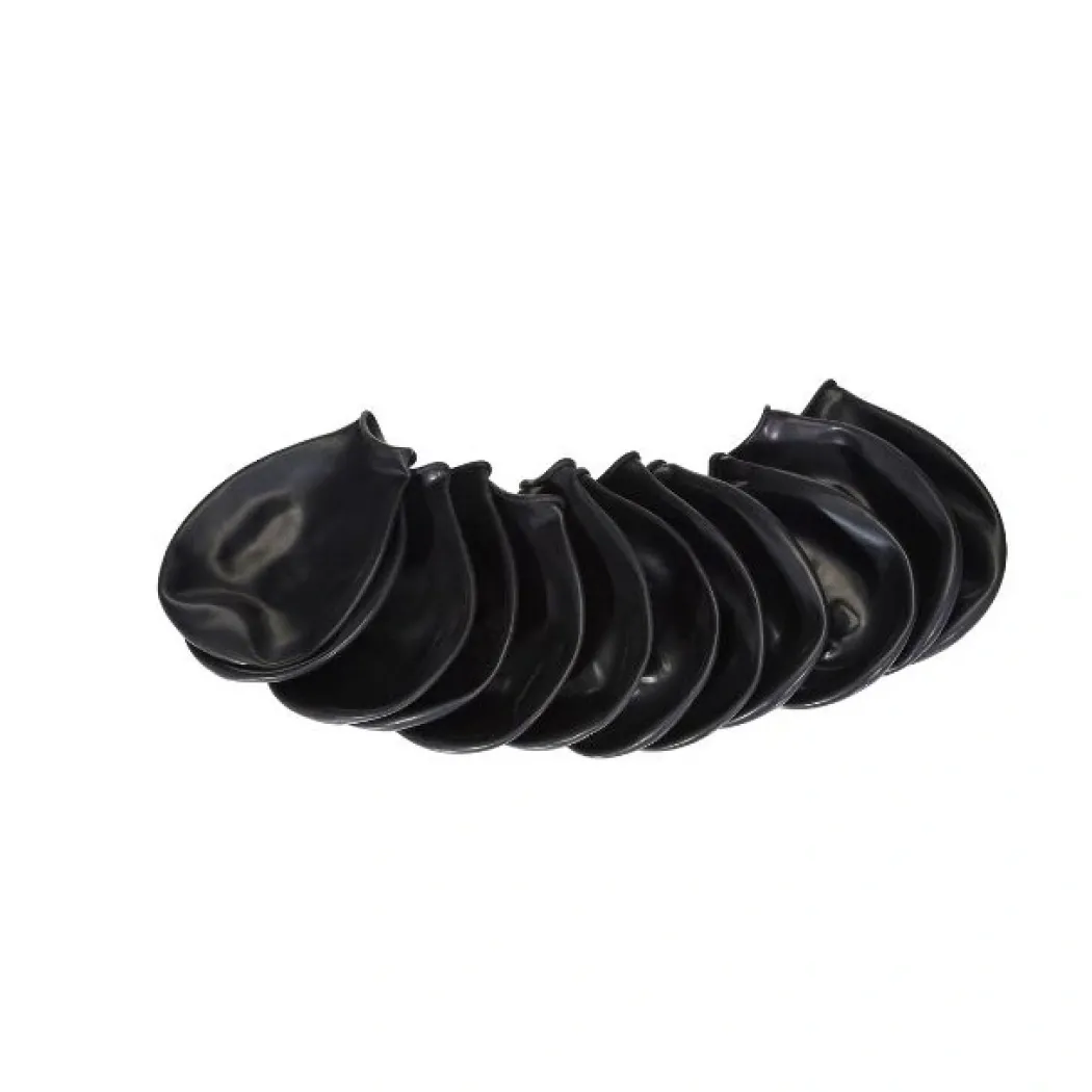 Pawz hundesko Medium 7,6 cm sort