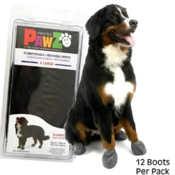 Pawz hundesko X-large 12,7 cm sort
