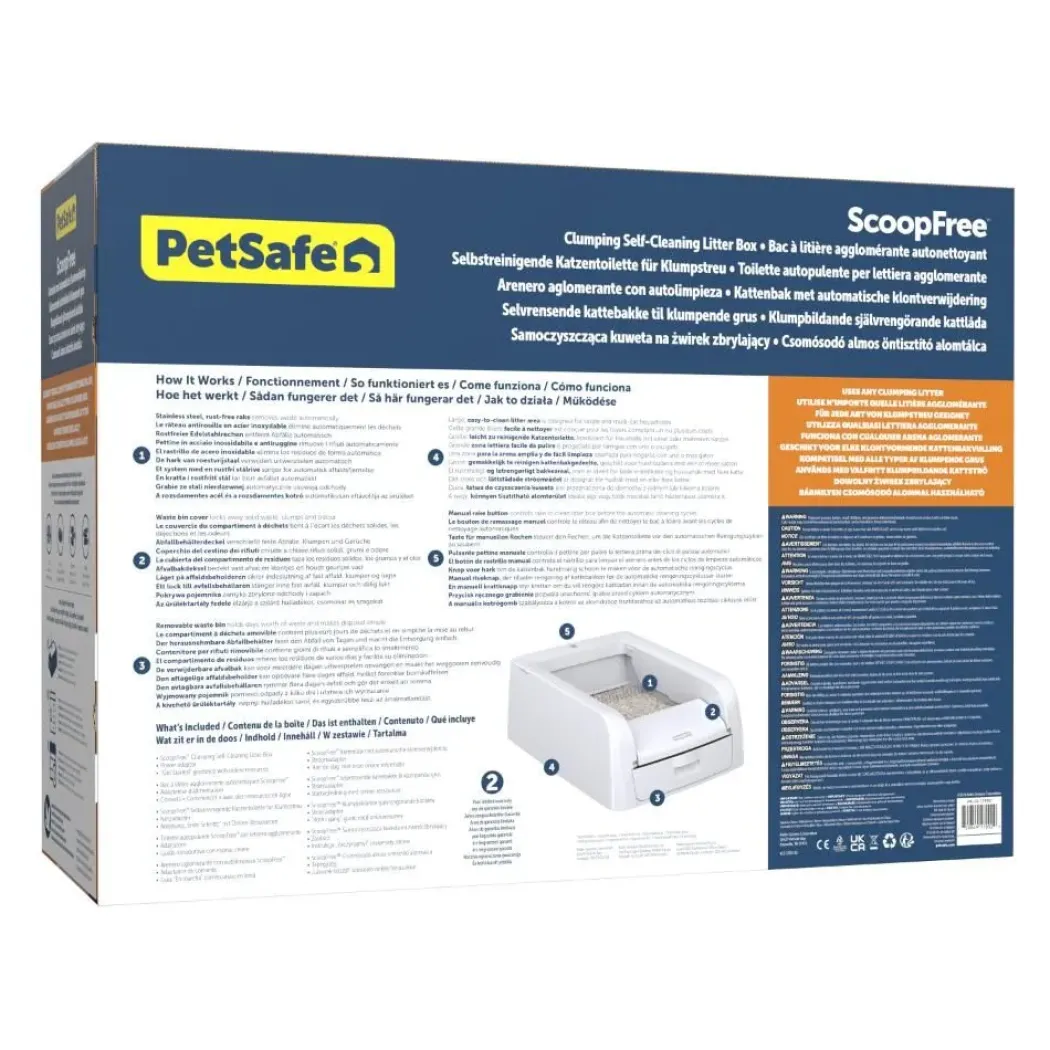 Petsafe ScoopFree Auto Clumping Litterbox Kattetoilet PAL10-17992