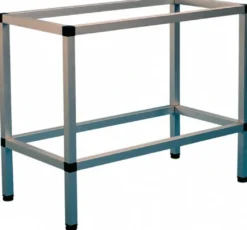 Porsa sølvfarvet akvariebord 85 liter