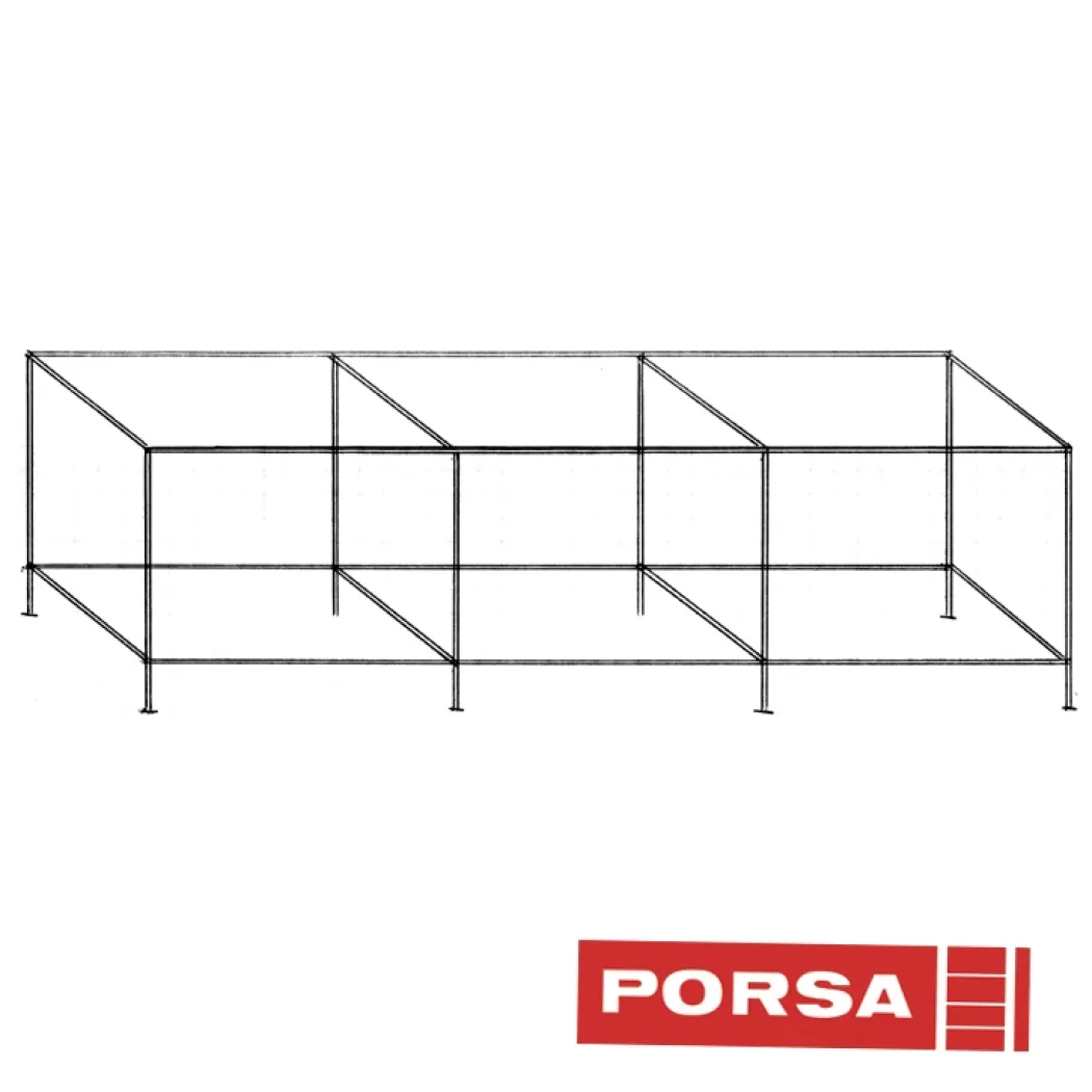 Porsa sølvfarvet akvariebord 660 liter