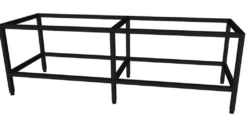 Porsa sort akvariebord 484 liter