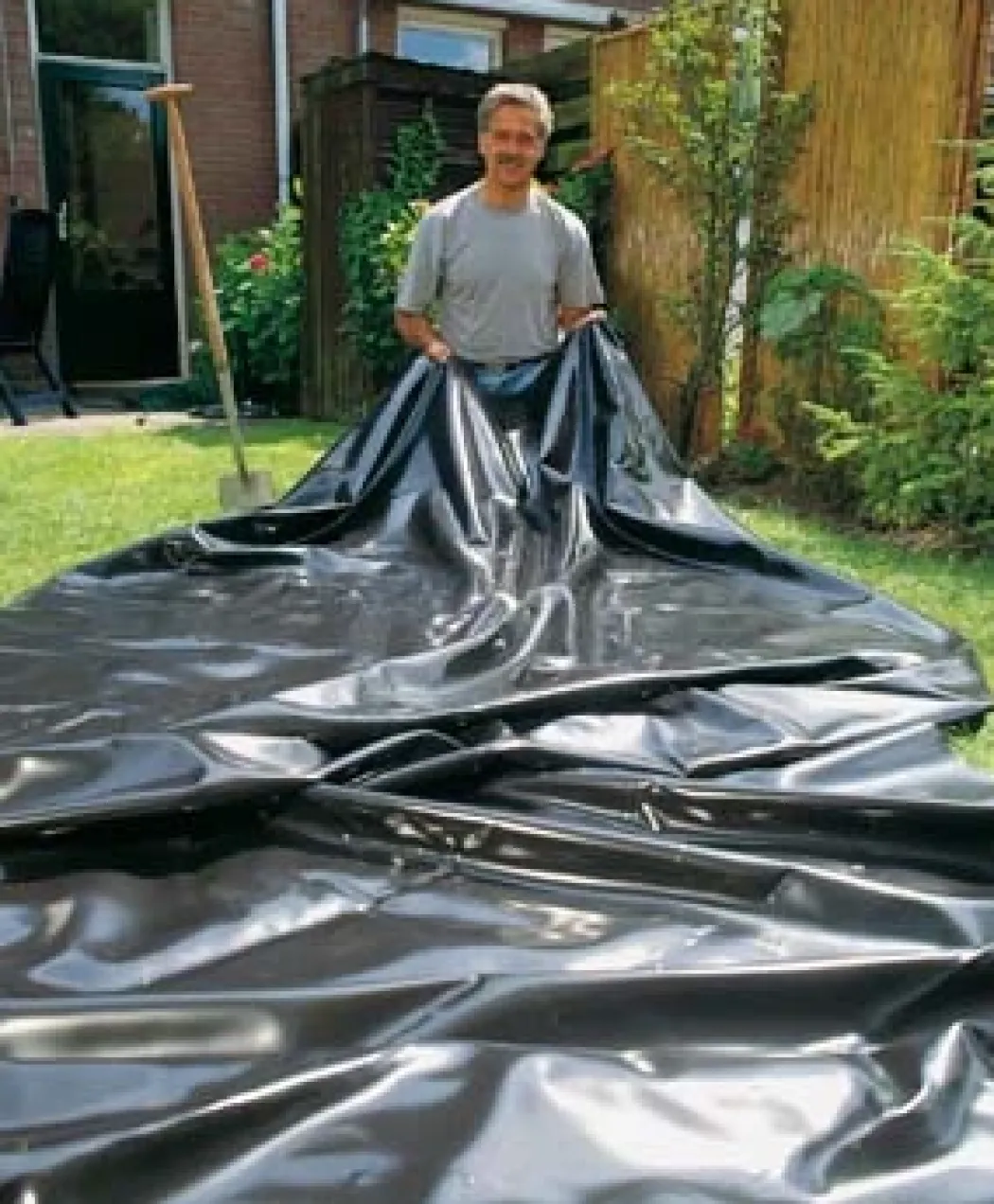 PVC folie Rulle 0,5 mm 25x4 meter bred